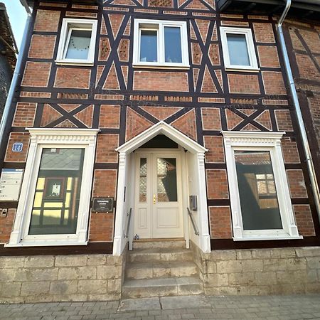 Schoene Kleine Einraumwohnung Mit Kueche Und Kamin In Holzthaleben Helbedundorf Екстер'єр фото